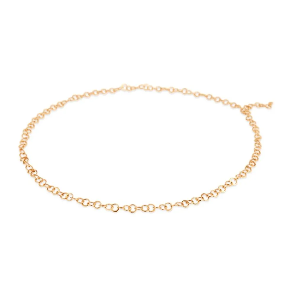 Dinny Hall Planished Solid Gold Necklace