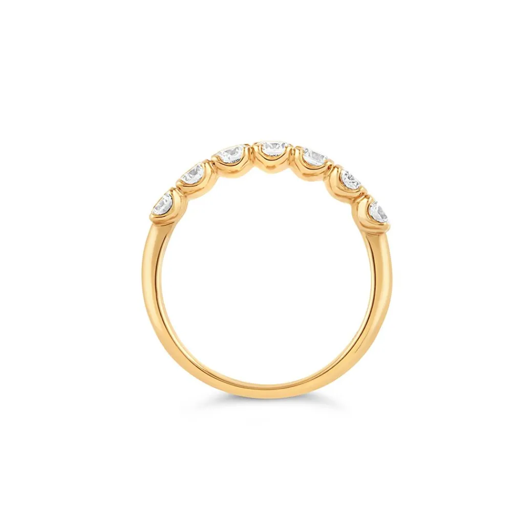Dinny Hall Primrose 14K Fine Diamond Half Eternity Ring