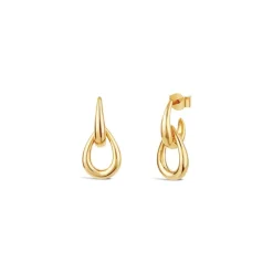 Dinny Hall Raindrop Double Link Studs