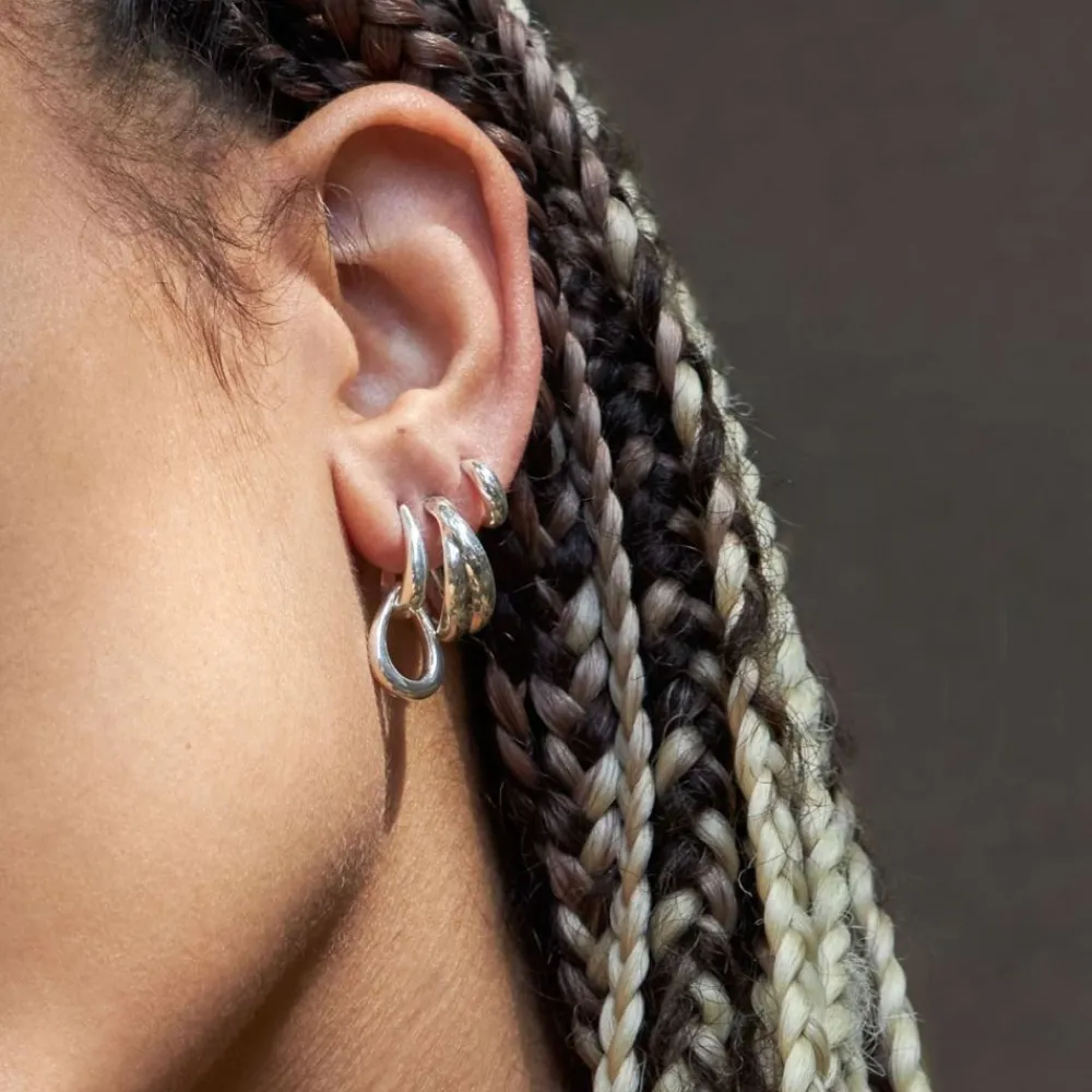 Dinny Hall Raindrop Double Link Studs