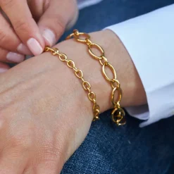 Dinny Hall Raindrop Handmade Link Bracelet