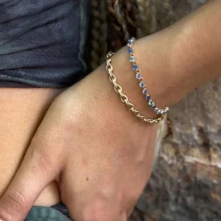 Dinny Hall Raindrop Solid Gold Bracelet