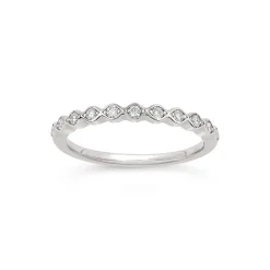Dinny Hall Rosemary 14K Diamond Set Half Eternity Ring