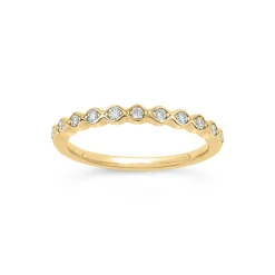 Dinny Hall Rosemary 14K Fine Diamond Set Half Eternity Ring