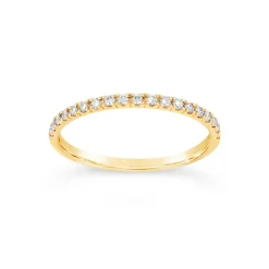 Dinny Hall Rosie 18K Fine Diamond Half Eternity Ring