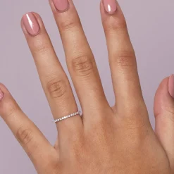 Dinny Hall Rosie 18K Gold Diamond Half Eternity Ring