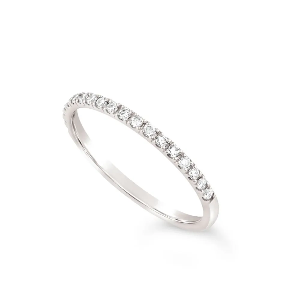 Dinny Hall Rosie 18K Gold Diamond Half Eternity Ring