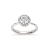 Dinny Hall Sheba Round 18K Fine Old Cut Diamond & Diamond Ring