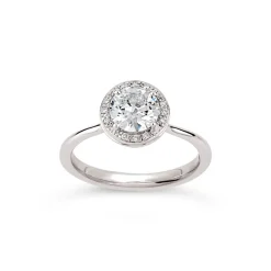 Dinny Hall Sheba Round 18K Fine Old Cut Diamond & Diamond Ring