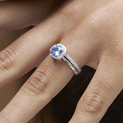 Dinny Hall Sheba Round 18K Fine Old Cut Diamond & Diamond Ring