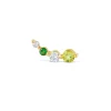 Dinny Hall Shuga Created Diamond & Gemstone Single Tapering Crawler Stud