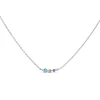 Dinny Hall Shuga Gemstone & Created Diamond Tapering Scoop Necklace
