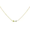 Dinny Hall Shuga Gemstone & Created Diamond Tapering Scoop Necklace