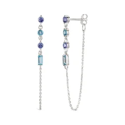 Dinny Hall Shuga Gemstone Chain Drops