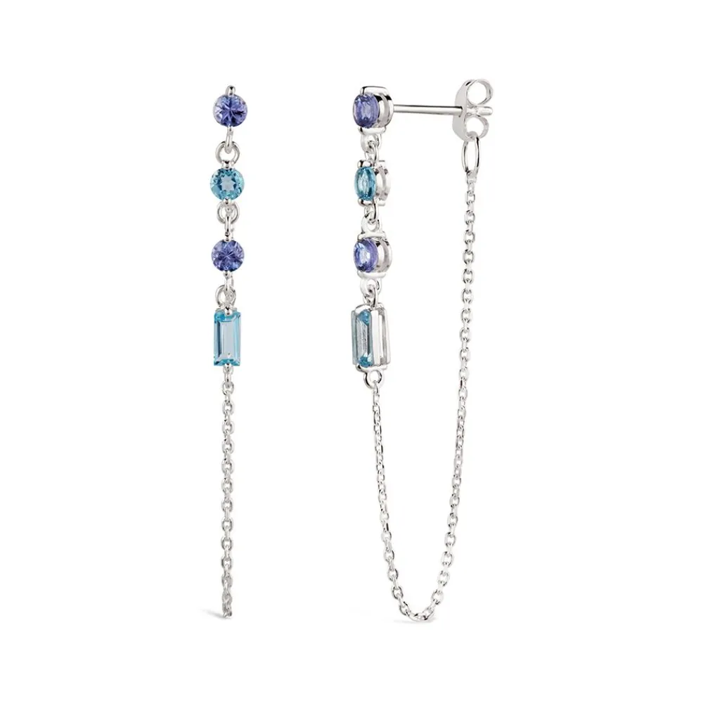 Dinny Hall Shuga Gemstone Chain Drops