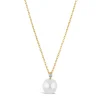 Dinny Hall Shuga 14K Gold Diamond & Pearl Pendant