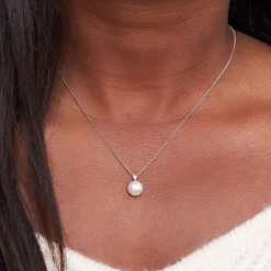 Dinny Hall Shuga 14K Gold Diamond & Pearl Pendant