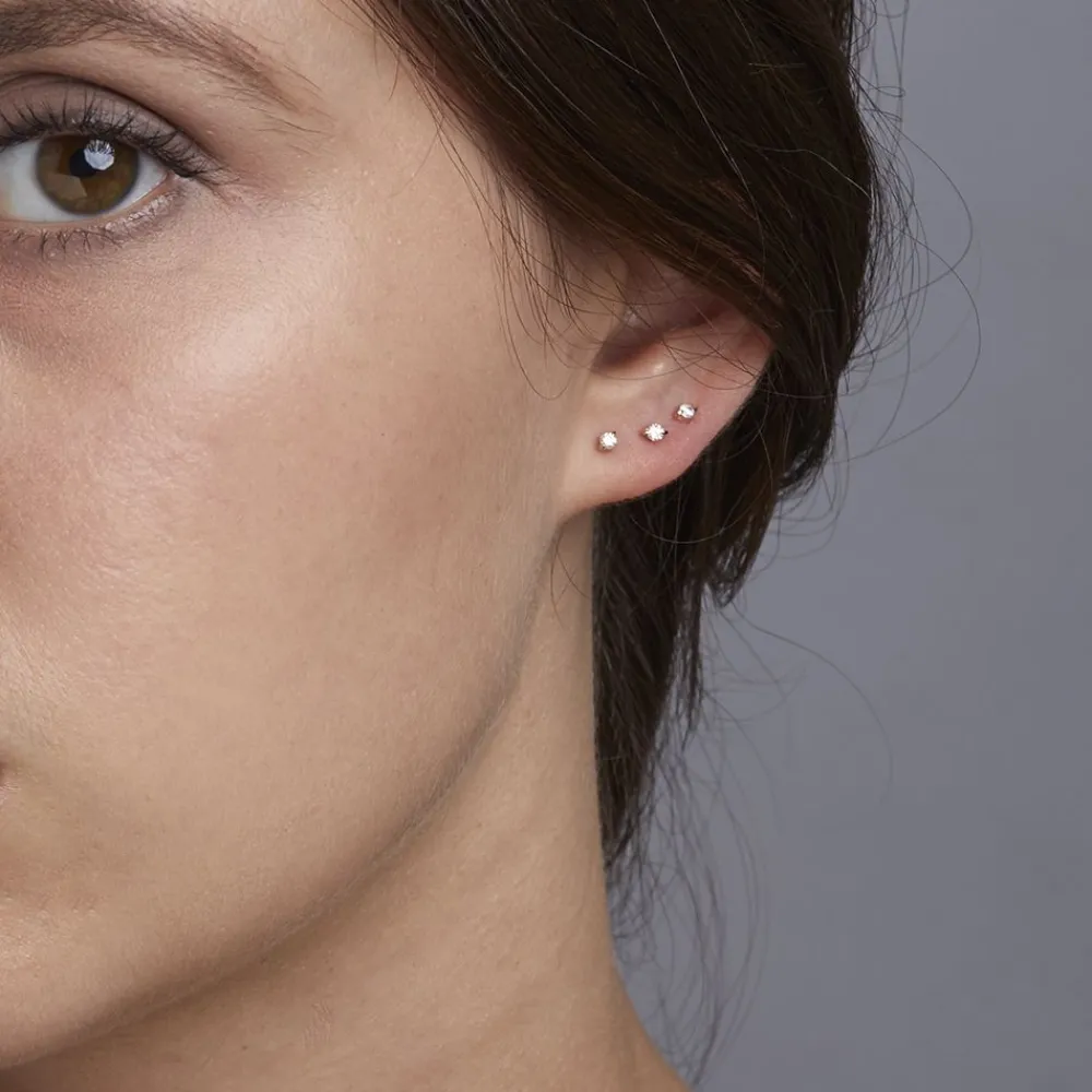 Dinny Hall Shuga 14K Gold Diamond Studs