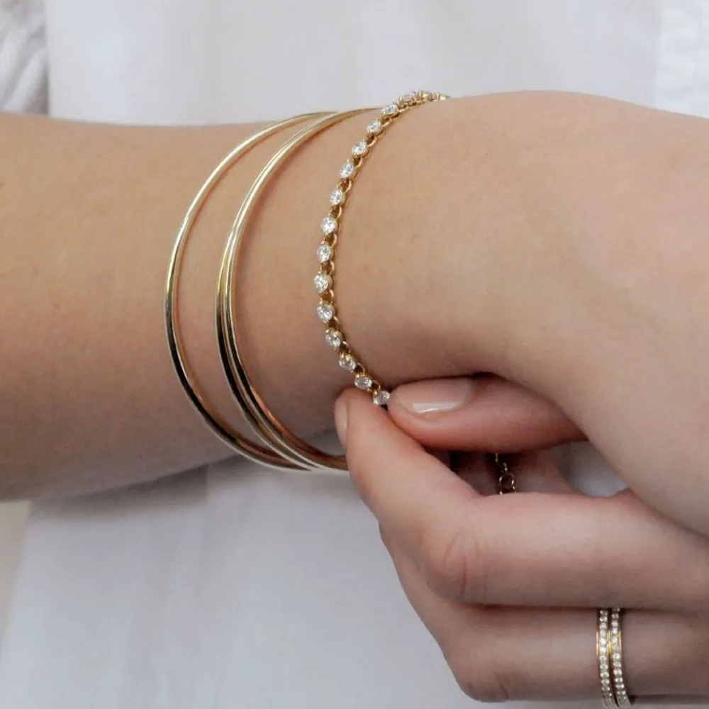 Dinny Hall Shuga 14K Gold Diamond Tennis Bracelet