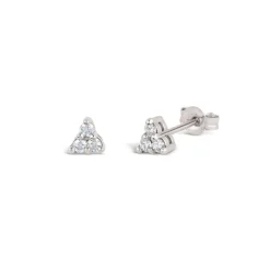 Dinny Hall Shuga 14K Gold Mini Trillion Studs