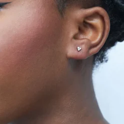 Dinny Hall Shuga 14K Gold Mini Trillion Studs