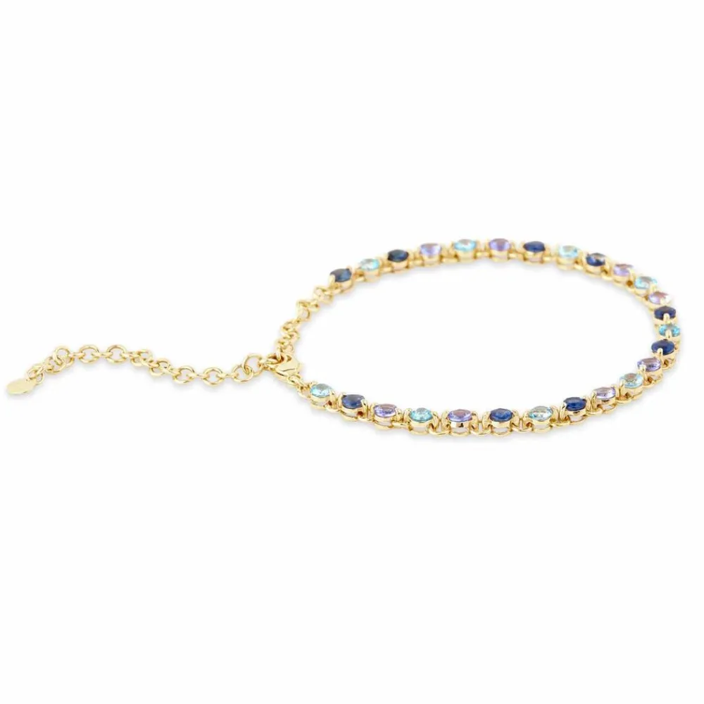 Dinny Hall Shuga 14K Gold Ombre Tennis Bracelet