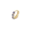 Dinny Hall Shuga 14K Gold Tanzanite Single Huggie Hoop