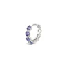 Dinny Hall Shuga 14K Gold Tanzanite Single Huggie Hoop