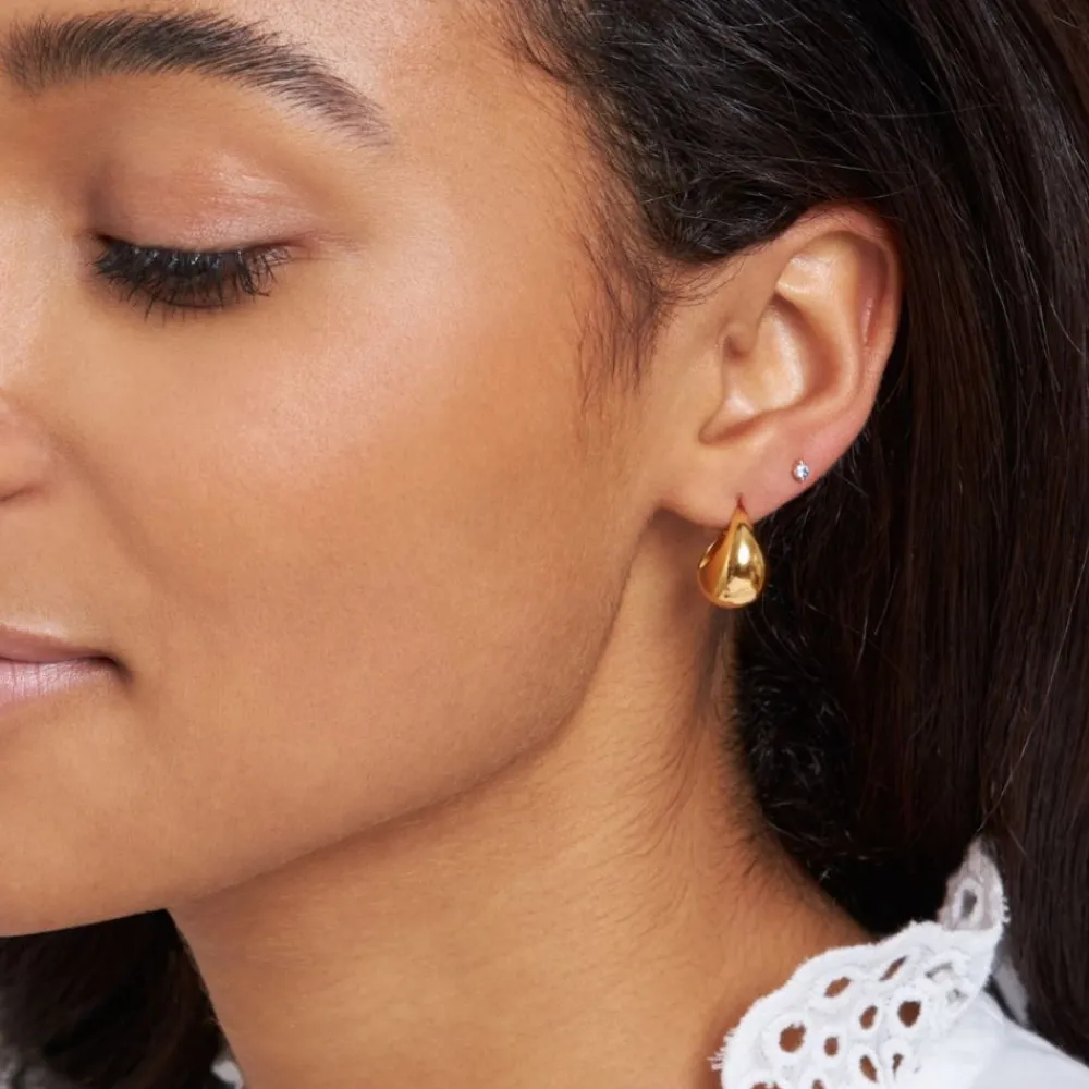 Dinny Hall Shuga 14K Gold Tanzanite Single Stud