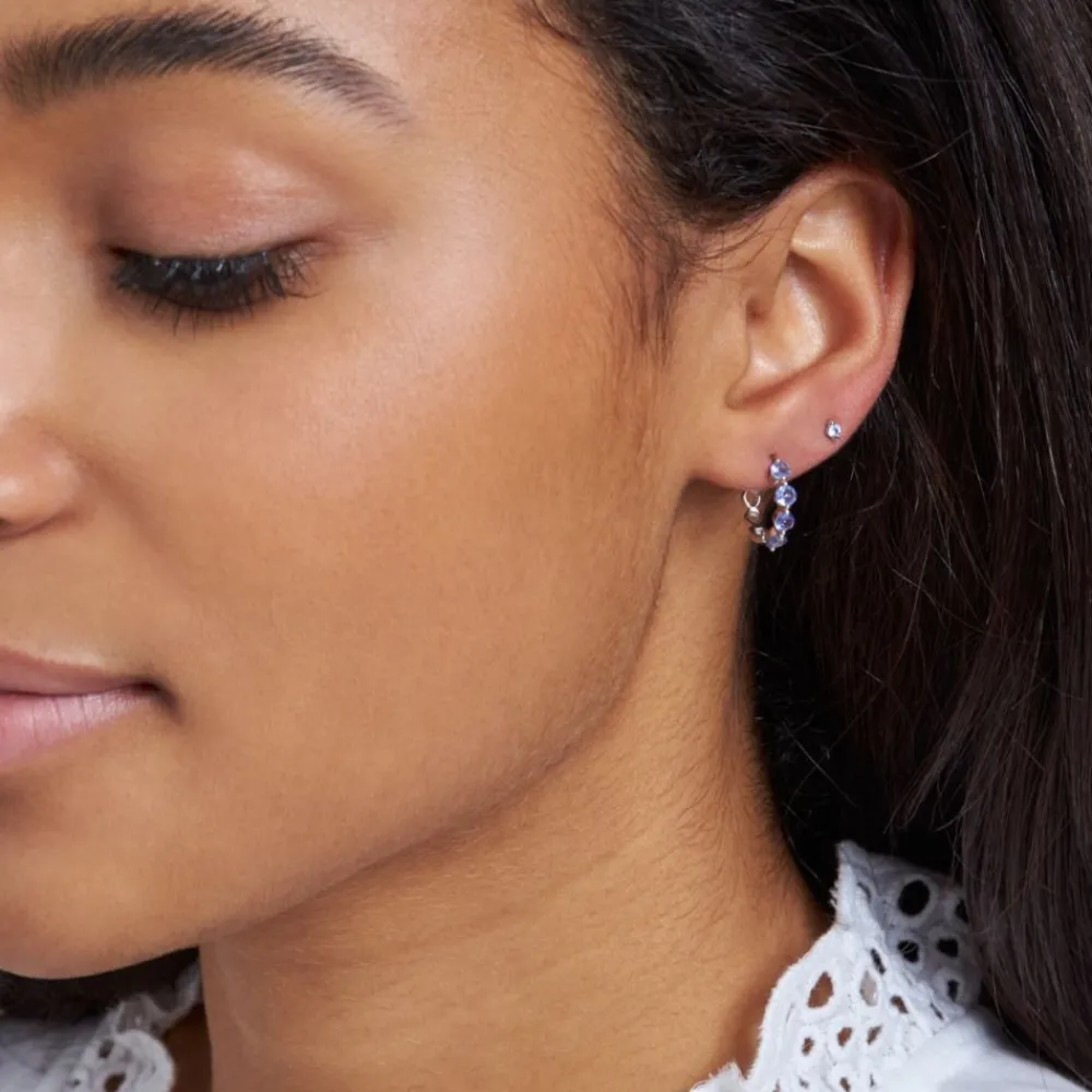 Dinny Hall Shuga 14K Gold Tanzanite Single Stud