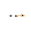 Dinny Hall Shuga 14K Gold Tanzanite Studs