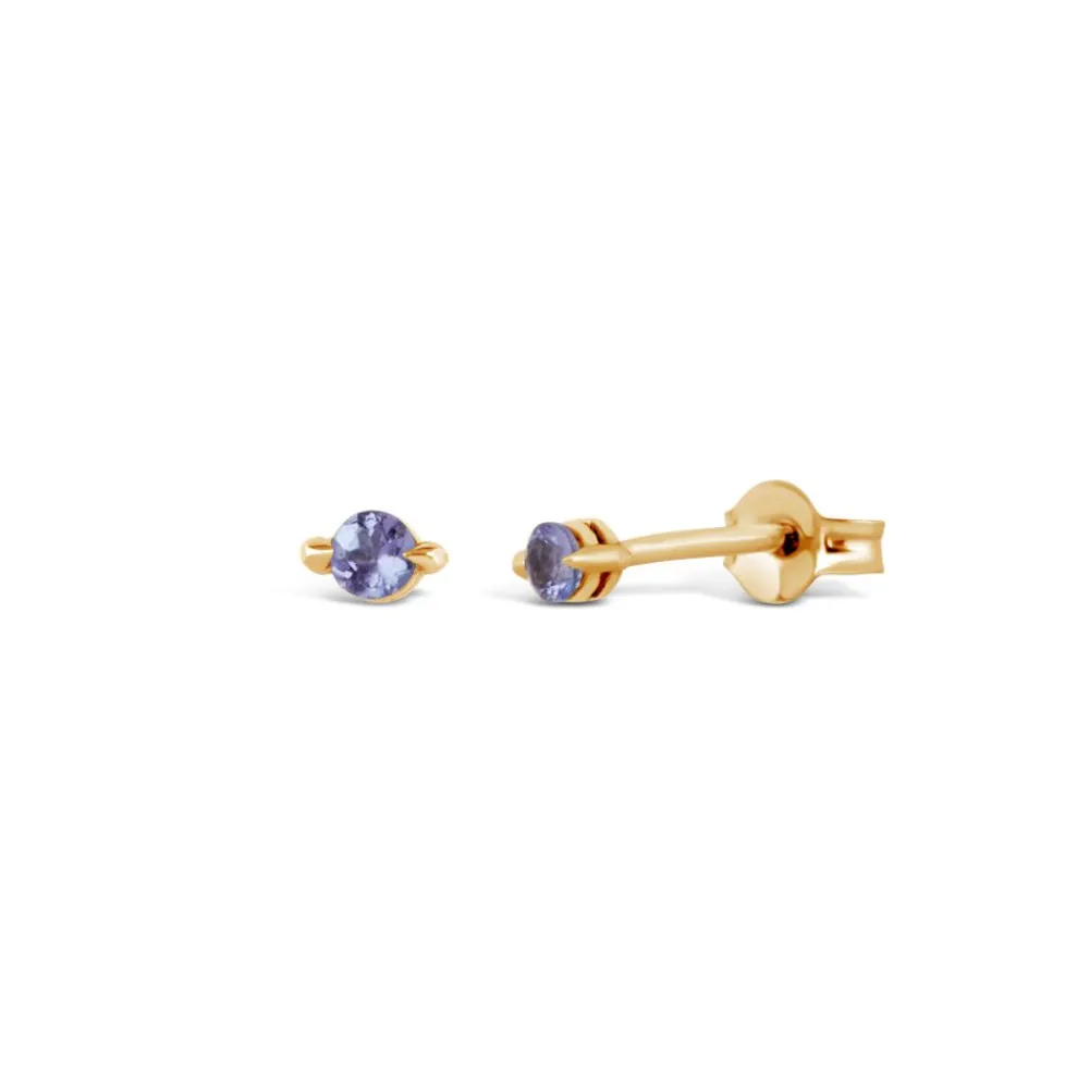 Dinny Hall Shuga 14K Gold Tanzanite Studs