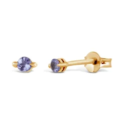 Dinny Hall Shuga 14K Gold Tanzanite Studs