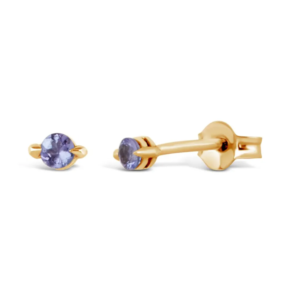 Dinny Hall Shuga 14K Gold Tanzanite Studs