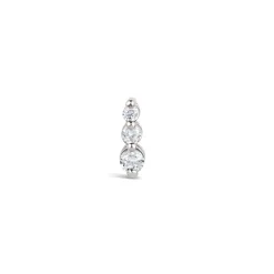 Dinny Hall Shuga 14K Gold Tapering Triple Single Stud
