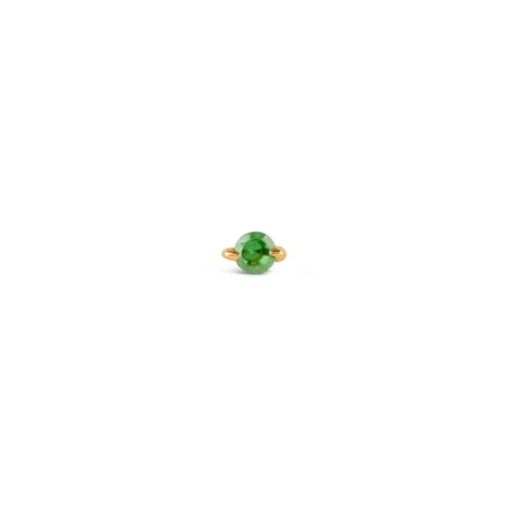 Dinny Hall Shuga 14K Gold Tsavorite Single Stud