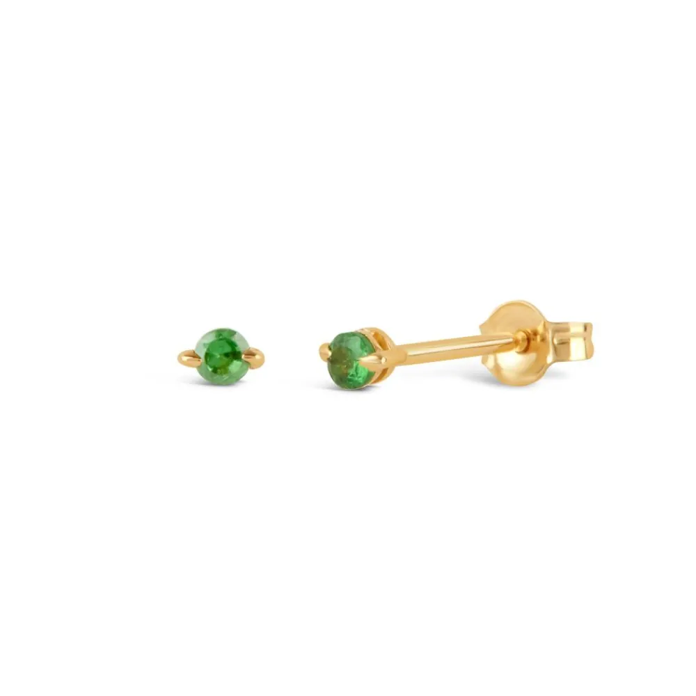 Dinny Hall Shuga 14K Gold Tsavorite Studs