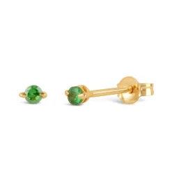 Dinny Hall Shuga 14K Gold Tsavorite Studs
