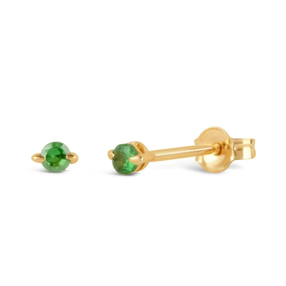 Dinny Hall Shuga 14K Gold Tsavorite Studs