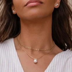 Dinny Hall Shuga 14K Large Fine Pearl & Diamond Pendant