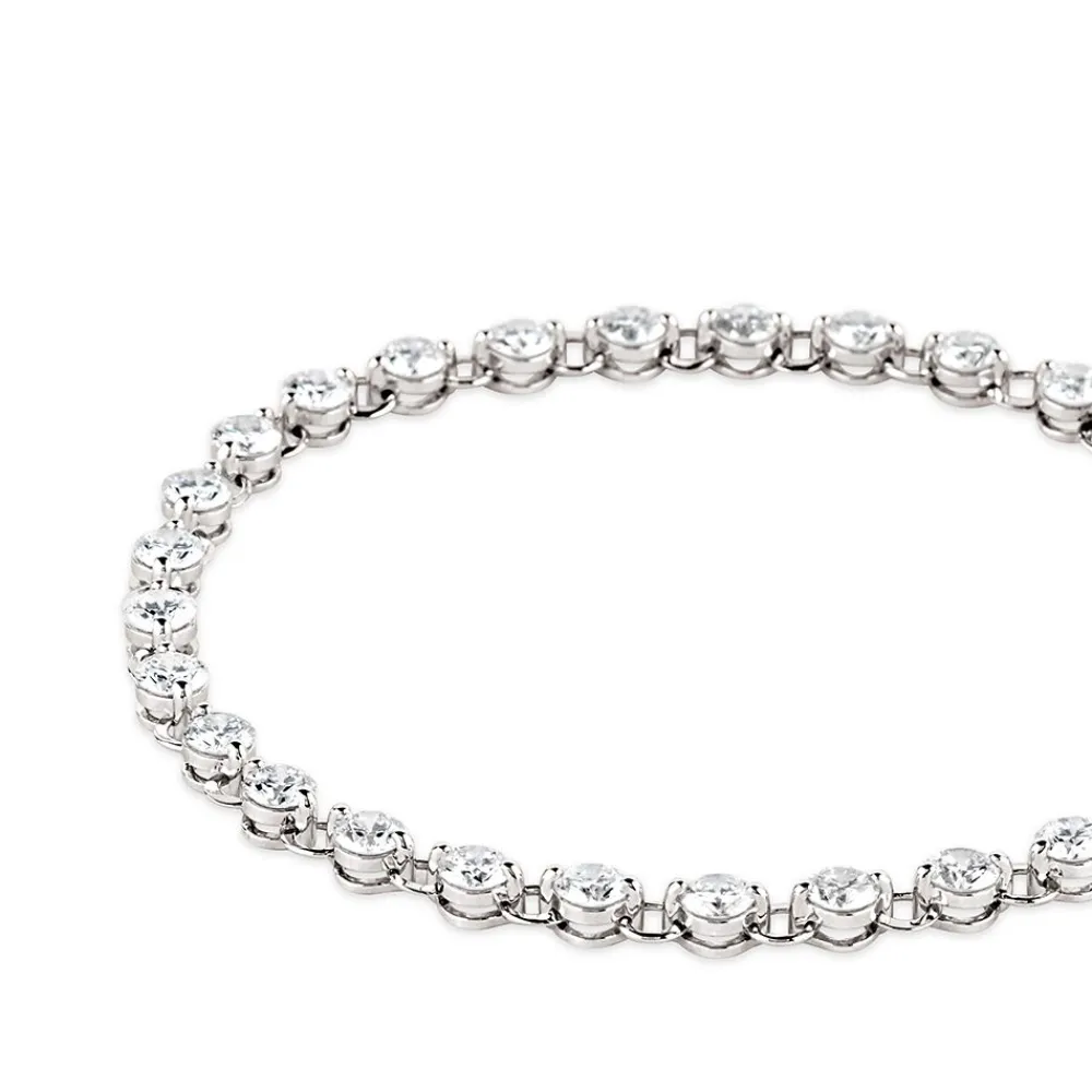 Dinny Hall Shuga Solid Gold Created Diamond Tennis Bracelet