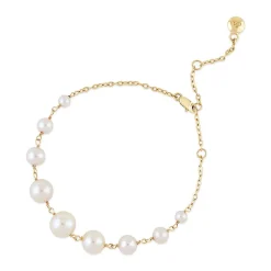Dinny Hall Signature Creamy White Freshwater Pearl Bracelet