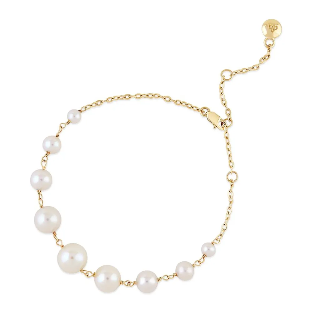 Dinny Hall Signature Creamy White Freshwater Pearl Bracelet