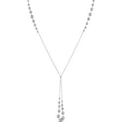 Dinny Hall Signature Grey Freshwater Pearl Knot Necklace
