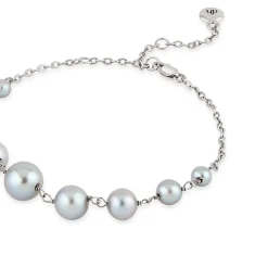 Dinny Hall Signature Grey Freshwater Pearl Bracelet