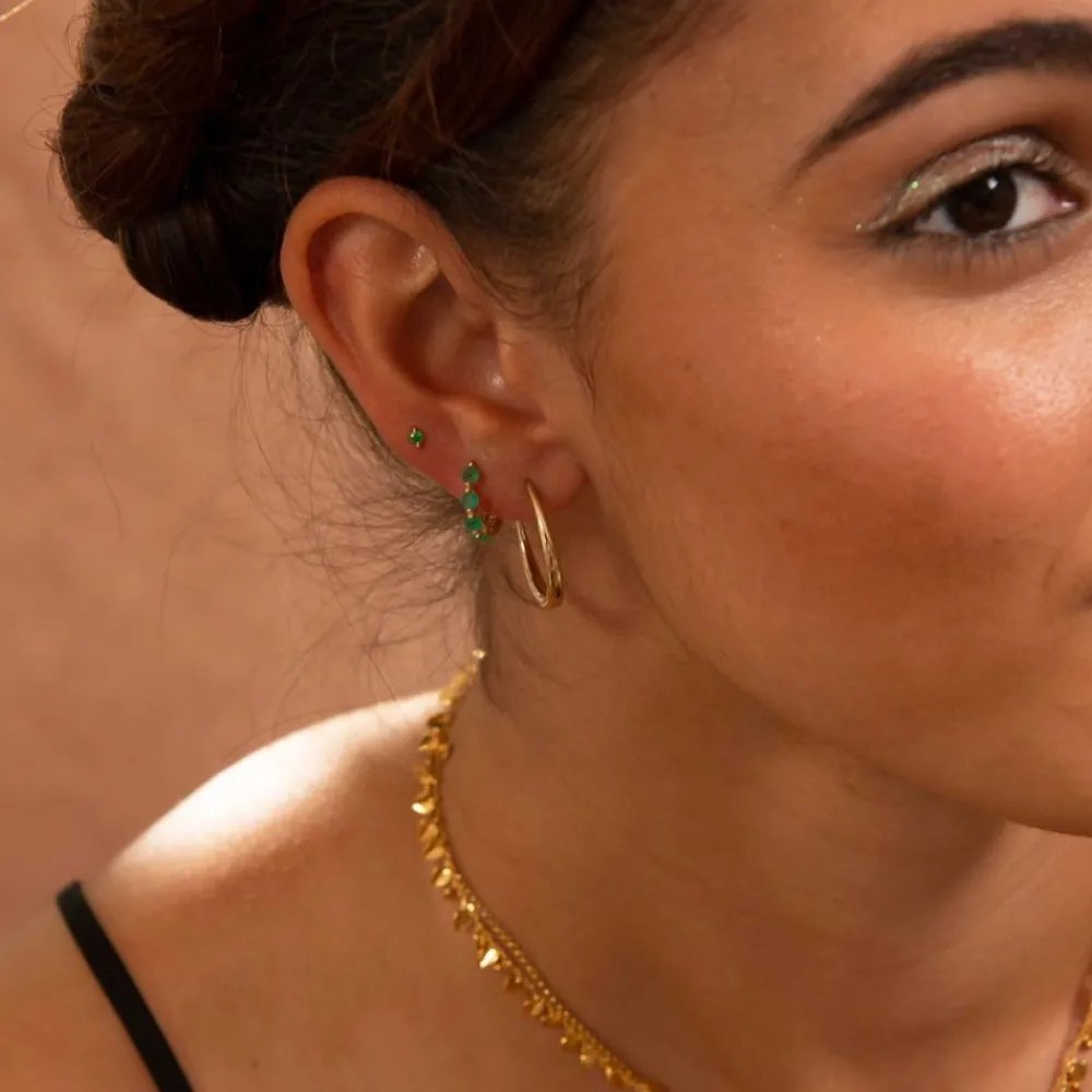 Dinny Hall Signature Solid Gold 'Eos' Hoops