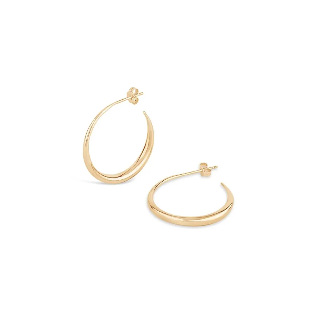 Dinny Hall Signature Solid Gold 'Eos' Hoops