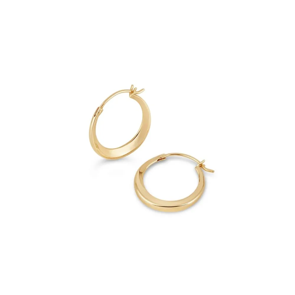 Dinny Hall Signature Solid Gold 'Rhea' Click Hoops