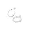 Dinny Hall Slim Medium Bamboo Hoops