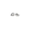 Dinny Hall Solid Gold Created Diamond Jasmine Teardrop Single Stud